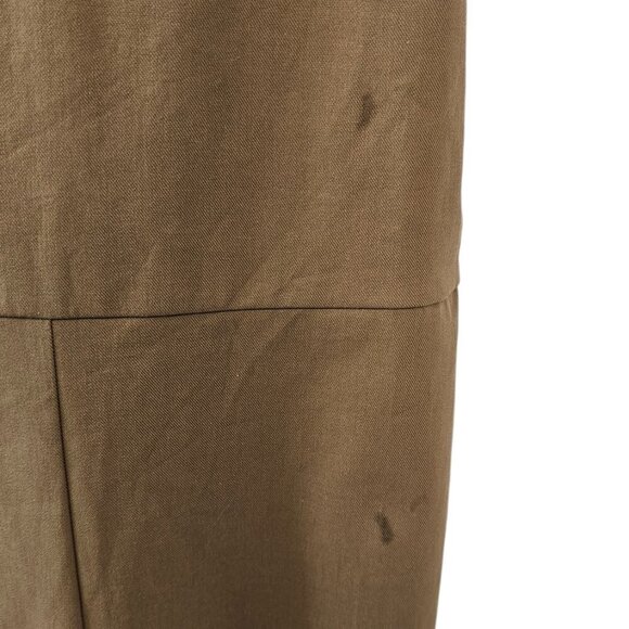 Anthropologie Maeve Strappy Micro Romper Brown Stretch Onesie Size Small - Picture 9 of 9